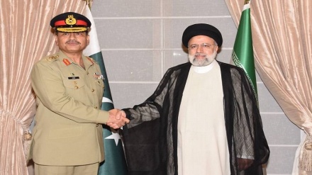 صدر ایران ابراہیم رئیسی سے آرمی چیف آف پاکستان کی ملاقات