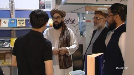 حضور مسئولان سفارت افغانستان در تهران در نمایشگاه بین المللی کتاب