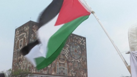 گسترش تظاهرات دانشجویان حامی فلسطین به دانشگاه های میکزیک