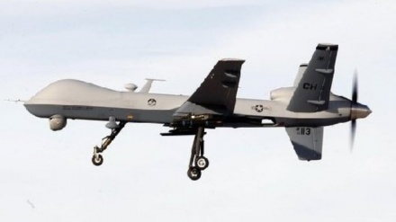 یمنی فوج نے امریکی ڈرون مار گرایا (ویڈیو) 