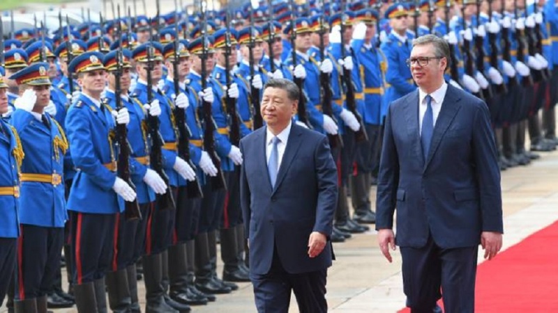 Vučić uz najviše državne počasti dočekao predsjednika Kine