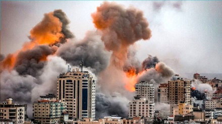 غزہ پٹی اور رفح شہر پر صیہونی حکومت کے بھرپور اور شدید حملے جاری