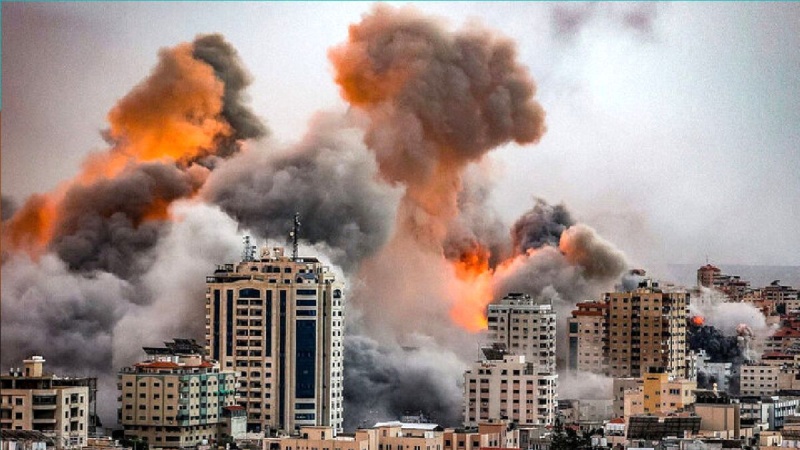 غزہ پٹی اور رفح شہر پر صیہونی حکومت کے بھرپور اور شدید حملے جاری, آٹھ فلسطینی شہید