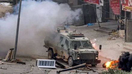 عزالدین قسام بریگیڈ اور اسرائیلی فوجیوں میں شدید جھڑپیں، اسرائیل کی فوجی بکتر بند گاڑی تباہ