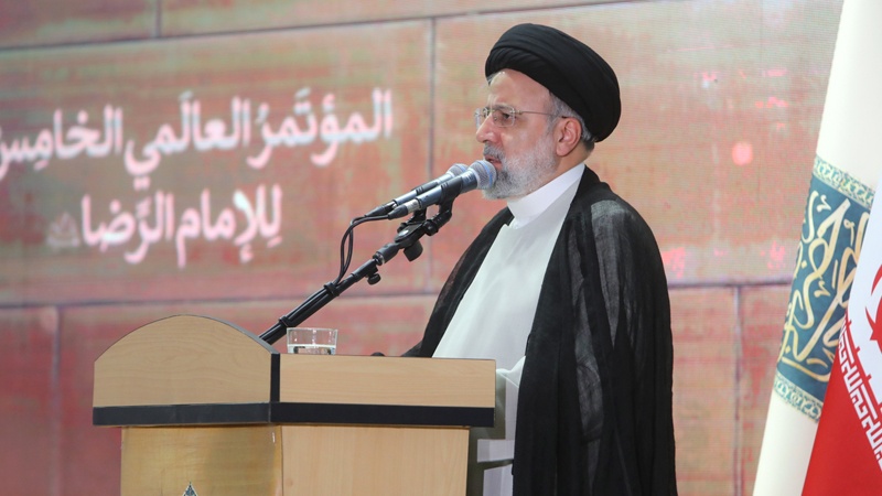 Prezident Rəisi 5-ci Ümumdünya Həzrət İmam Rza (ə) Konqresinin bağlanış mərasimində iştirak edib 