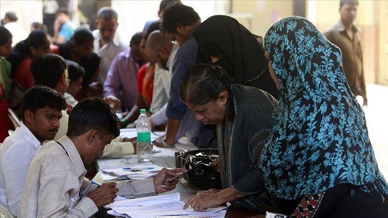 ہندوستان میں لوک سبھا انتخابات کے چھٹے مرحلے کے لئے آج ووٹنگ جاری 