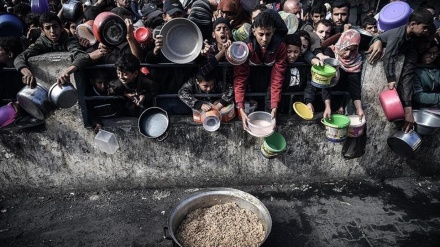 هیچ خواردەمەنیەک بۆ دابەشکران بەسەر خەڵکی غەزەدا نەماوەتەوە