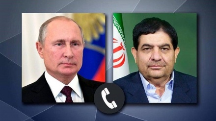 ایران کے عبوری صدر اور روسی صدر کی ٹیلی فونی گفتگو 