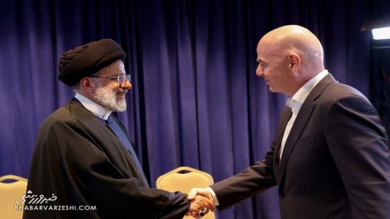 صدر ایران کی شہادت پر فیفا کے صدر کا اظہار تعزیت