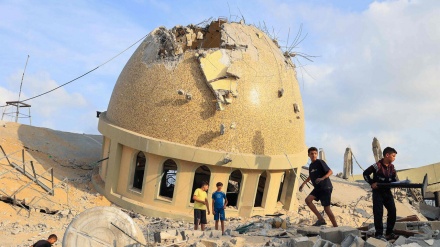 Sionistlərin hücumları nəticəsində Qəzzədə 600-dən çox məscid dağılıb