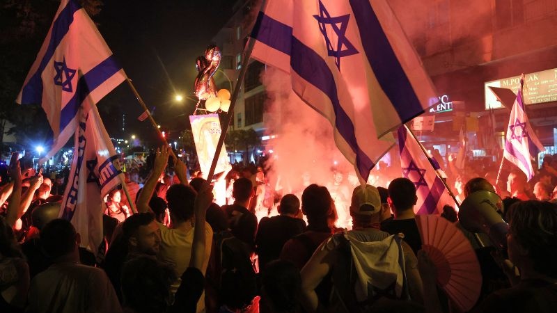 Nasilje i sukobi  na protestima protiv Netanyahuove vlade 