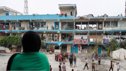 Napad cionističkog režima na školu u Gazi