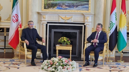 باقري كني يلتقي رئيس وزراء إقليم كردستان العراق