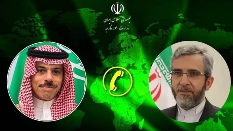 ایران اور سعودی عرب کی کئی اہم موضوع پر ٹیلی فونی گفتگو