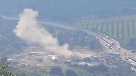 Bombebarankirina meqera hêzên yedek ên Bakur û meqera leşkera El-Celîl li Emîadê ji aliyê Hizbullahê ve