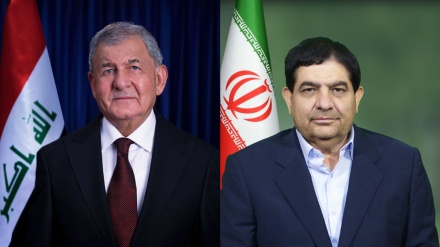 الرئيس العراقي خلال اتصال هاتفي مع الرئيس الايراني بالوكالة: نسعى لتعزيز العلاقات مع طهران على كافة الصعد