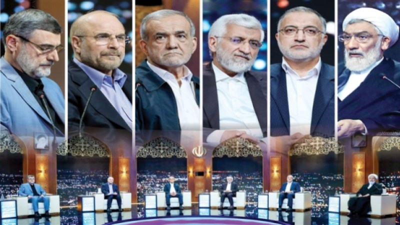 ایران میں انتخاباتی مہم اپنے شباب پر، صدارتی انتخابات کے امیدواروں کا مختلف صوبوں کا طوفانی دورہ
