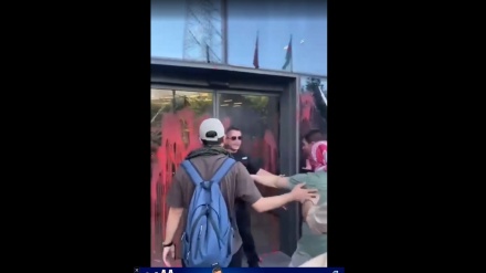 SOCAR neft şirkətinin İstanbuldakı ofisi qarşısında etiraz aksiyası keçirilib