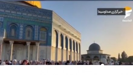 برگزاری نماز عید قربان در قدس و جبالیا