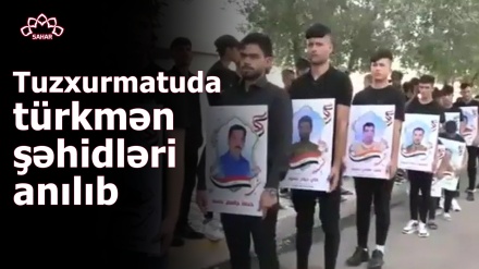 Tuzxurmatuda türkmən şəhidləri anılıb