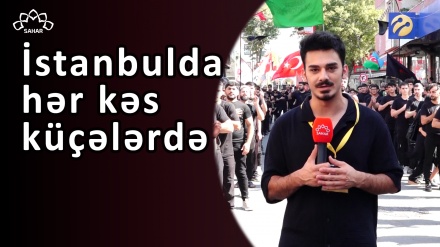 İstanbulda hər kəs küçələrdə