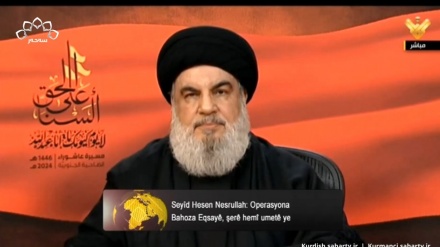 Seyîd Hesen Nesrullah: Operasyona  Bahoza Eqsayê, şerê hemî umetê ye