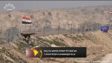 Iraq ji bo sekinîna himberî 470 daişî`yan li sînorê Sûrîyê di amadebaşîyê da ye