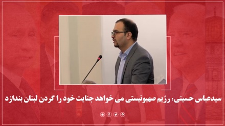 سیدعباس حسینی: رژیم صهیونیستی می خواهد جنایت خود را  گردن لبنان بندازد