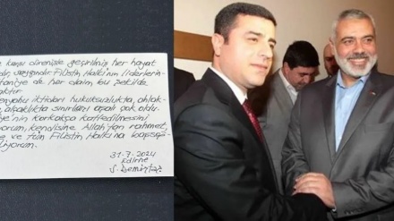 Demirtaş li ser terorkirina Heniye peyam da