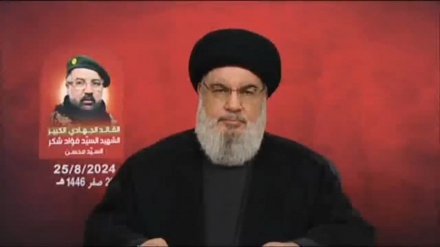 سەید حەسەن نەسروڵا: ئامانجی سەرەکی لەم ئۆپەراسیۆنەدا بنکەی مووساد بوو