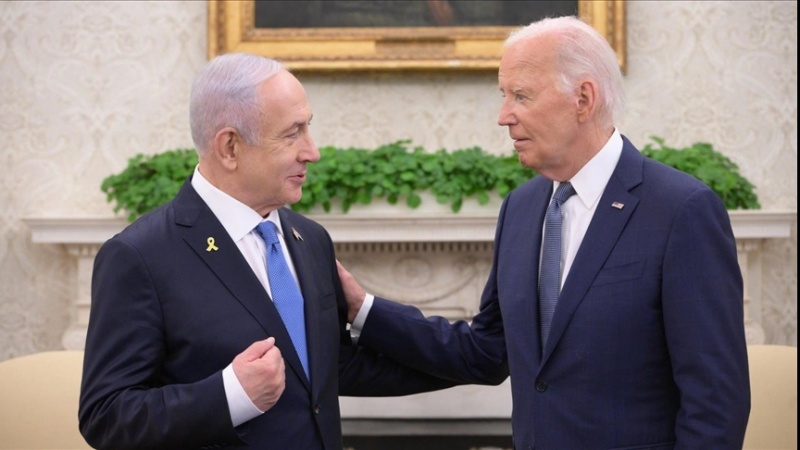 Bayden və Netanyahu telefonla Təl-Əvivi müdafiə haqda danışıblar