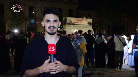 İstanbulda şəhid İsmayıl Həniyyəyə həsr olunmuş anım yürüşü keçirilib