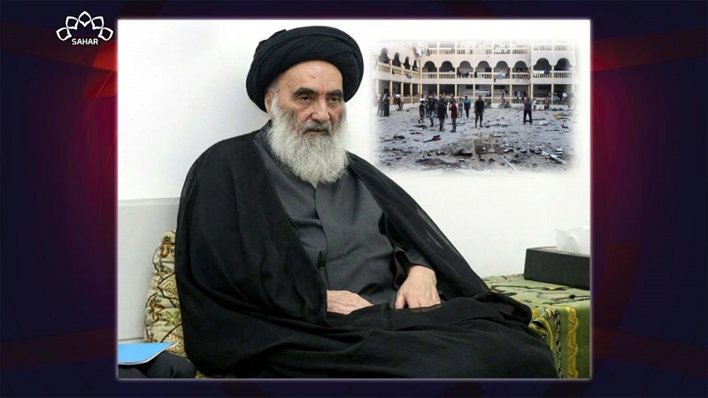 Ayətullah Sistani: Dünya xalqlarını bir daha bu vəhşiliyə qarşı çıxmağa çağırıram