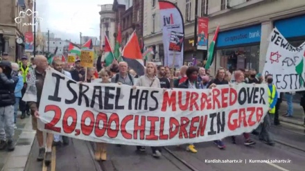 Xwenîşandanên ji ber jînûsayda li Xezzê li cîhanê