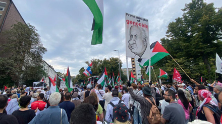 Protesti podrške Palestini širom evropskih gradova