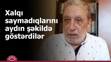 Xalqı saymadıqlrını aydın şəkildə göstərdilər