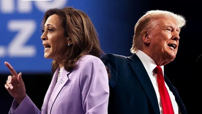 Donald Tramp və Kamala Harris arasında ilk seçki debatı keçirilib