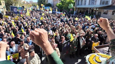 Təbriz əhalisi Seyid Həsən Nəsrullahın terror edilməsini pisləyib