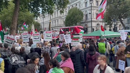 خۆپێشاندەران خوازیاری ئاگربڕ لە لوبنان و غەززەن