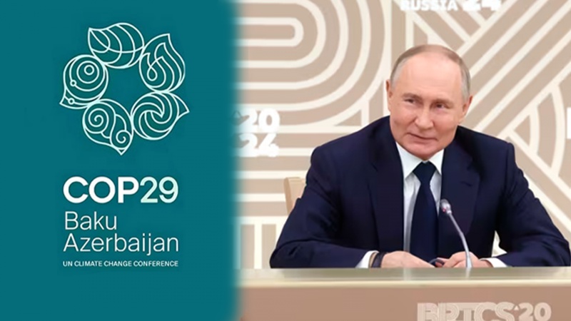 Putin COP29-a gəlməyəcək