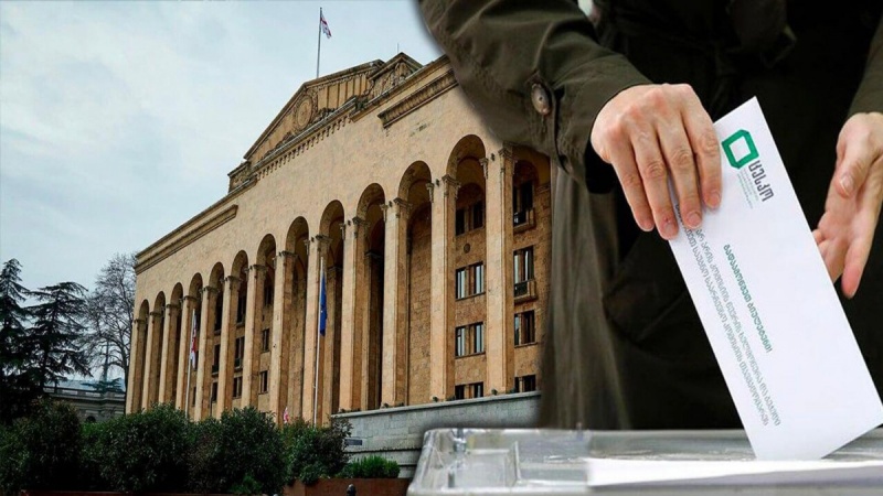 Gürcüstanda parlament seçkiləri keçirilir