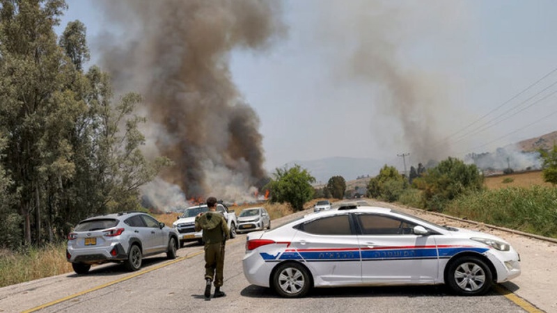 Êrişa mûşekî ya berxwedana Lubnaê ser bajarokên pêşezasiyê