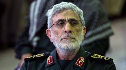 شہداء کے جلوس جنازے میں جنرل قاآنی کی شرکت + ویڈیو 