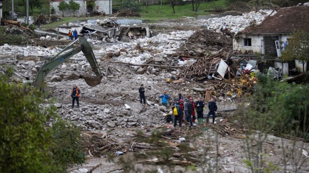 RAŠČIŠĆAVANJE RUŠEVINA U DONJOJ JABLANICI