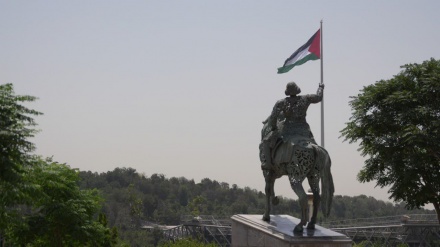 Tehranda Fələstin bayrağı dalğalanıb