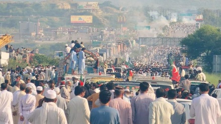 پی ٹی آئی قافلہ اسلام آباد کیلئے رواں دواں، منزل ڈی چوک، جڑواں شہر سیل