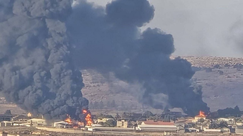 LIBANSKI RAKETNI NAPAD HEZBOLLAHA NA IZRAELSKU ELEKTRONSKU BAZU AVITAL NA GOLANU