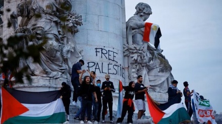 PROTESTI PODRŠKE PALESTINI U PARIZU