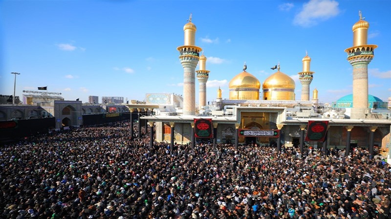 حضرت امام موسی کاظم (علیه‌السلام) کی شهادت کے موقع پر کاظمین میں 14 ملین زائرین کی آمد