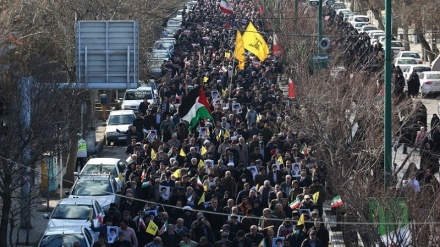 پورے ایران میں منایا گیا جمعتہ النصر، ملک گیر ریلیوں میں فلسطینی جیالوں کی افسانوی شجاعت و مزاحمت اور انکے حیران کن صبر کا جشن